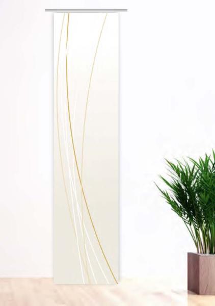 Linea tonegold vario up dark, Flächenvorhang Einzel